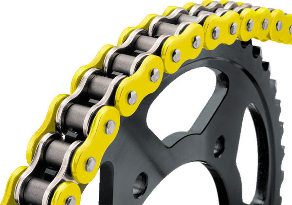 BikeMaster 520x120 BMXR O-Ring Chain - Yellow - Bull Strap
