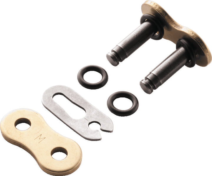 BikeMaster 525 BMOR O-Ring Clip Link - Gold - Bull Strap