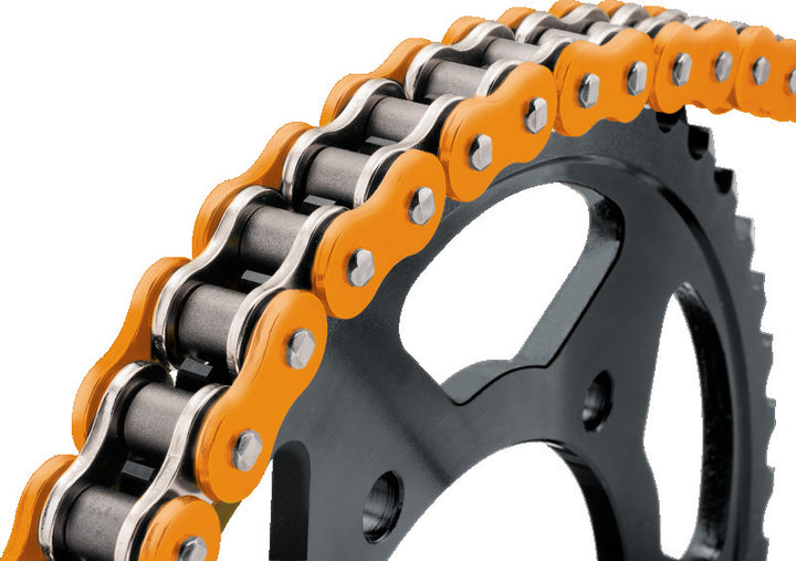BikeMaster 525x120 BMXR O-Ring Chain - Orange - Bull Strap