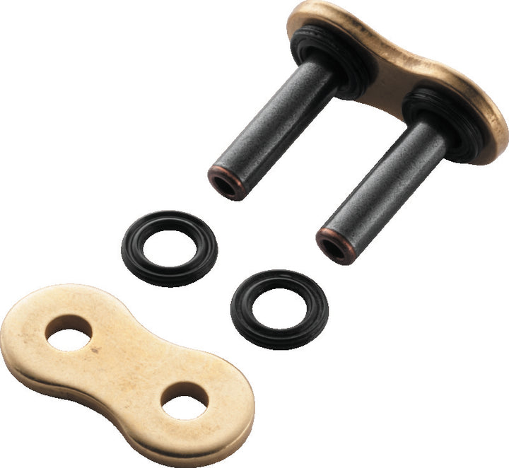 BikeMaster 530 BMZR Rivet Link - Gold - Bull Strap