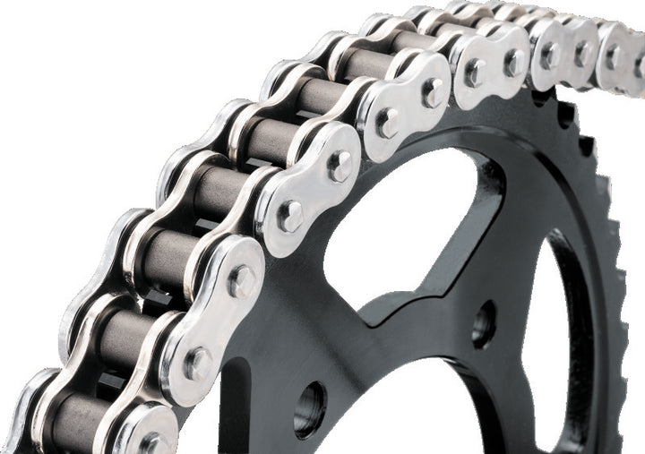 BikeMaster 530x120 BMZR Z-Ring Chain - Chrome/Chrome - Bull Strap