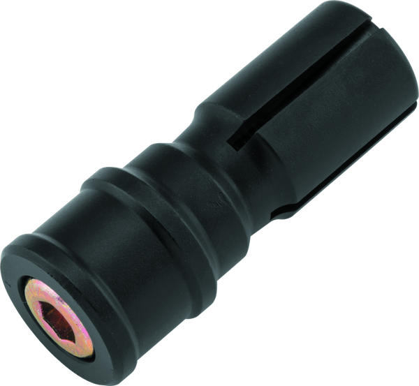 BikeMaster Adapter for 1in Barend Mirror - Black - Bull Strap
