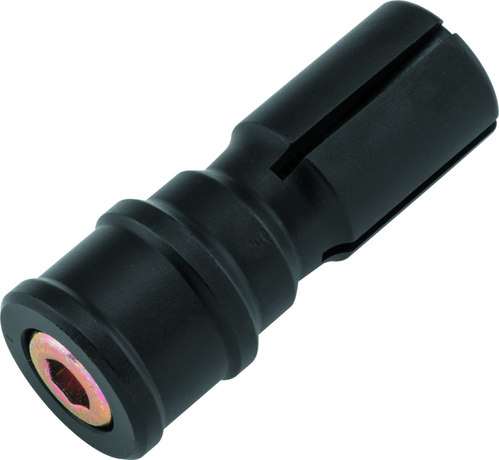 BikeMaster Adapter for 1in Barend Mirror - Black - Bull Strap