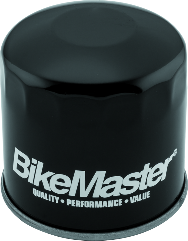BikeMaster BM-202 Oil Filter - Black - Bull Strap