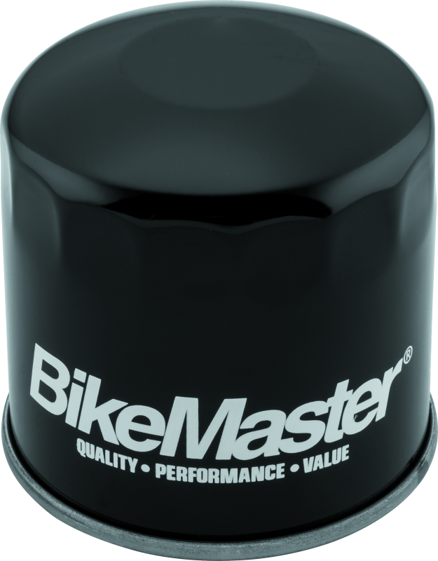 BikeMaster BM-202 Oil Filter - Black - Bull Strap