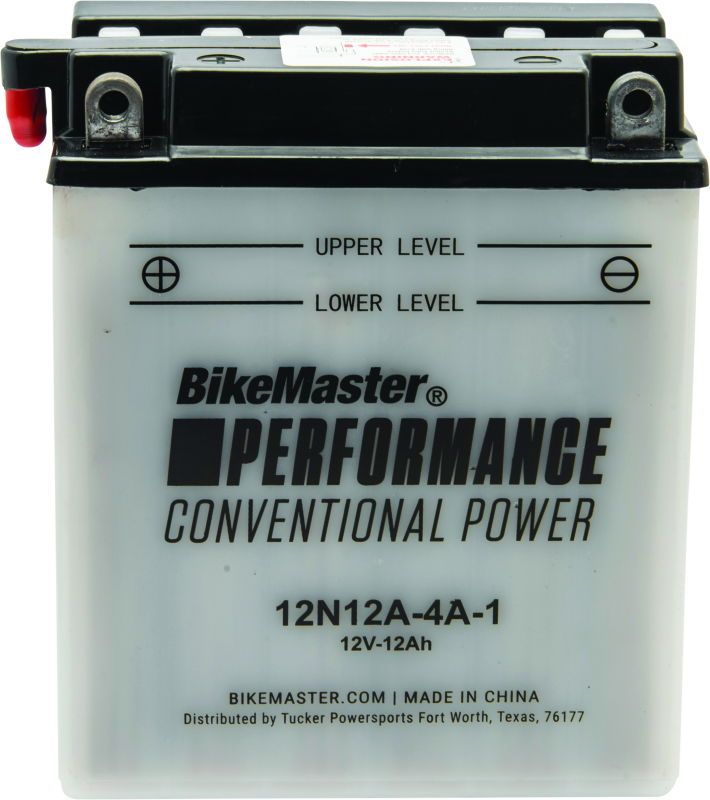 BikeMaster Battery - 12N12A-4A-1 - Bull Strap