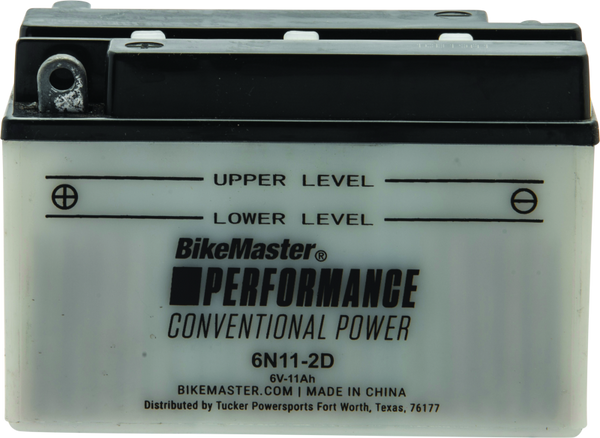 BikeMaster Battery - 6N11-2D - Bull Strap