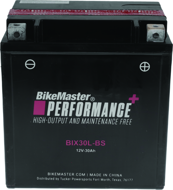 BikeMaster Battery - BIX30L-BS - Bull Strap