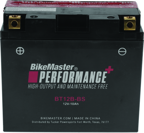 BikeMaster Battery - BT12B-BS - Bull Strap