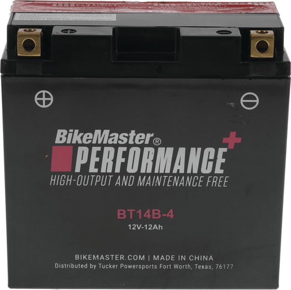 BikeMaster Battery - BT14B-4 - Bull Strap