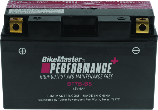 BikeMaster Battery - BT7B-BS - Bull Strap