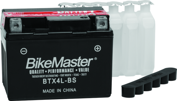 BikeMaster Battery - BTX4L-BS - Bull Strap