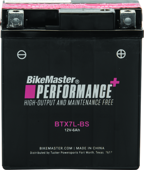 BikeMaster Battery - BTX7L-BS - Bull Strap