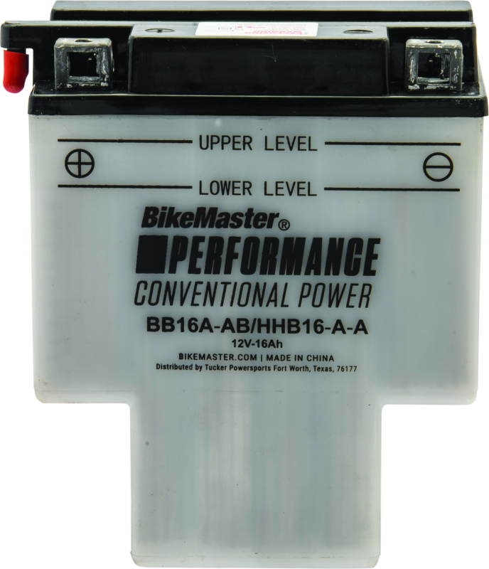 BikeMaster Battery - HBB16A-A/AB - Bull Strap