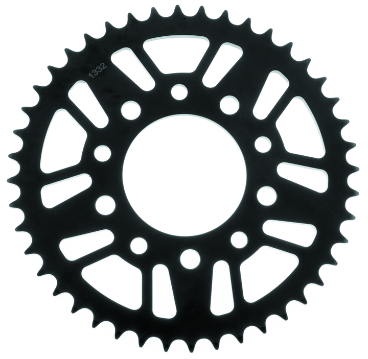 BikeMaster Honda Rear Steel Sprocket 525 41T - Black - Bull Strap