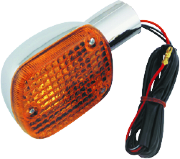 BikeMaster Honda Turn Signal - Front - Bull Strap