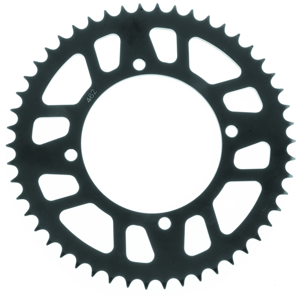 BikeMaster Kawasaki Rear Steel Sprocket 428 52T - Black - Bull Strap