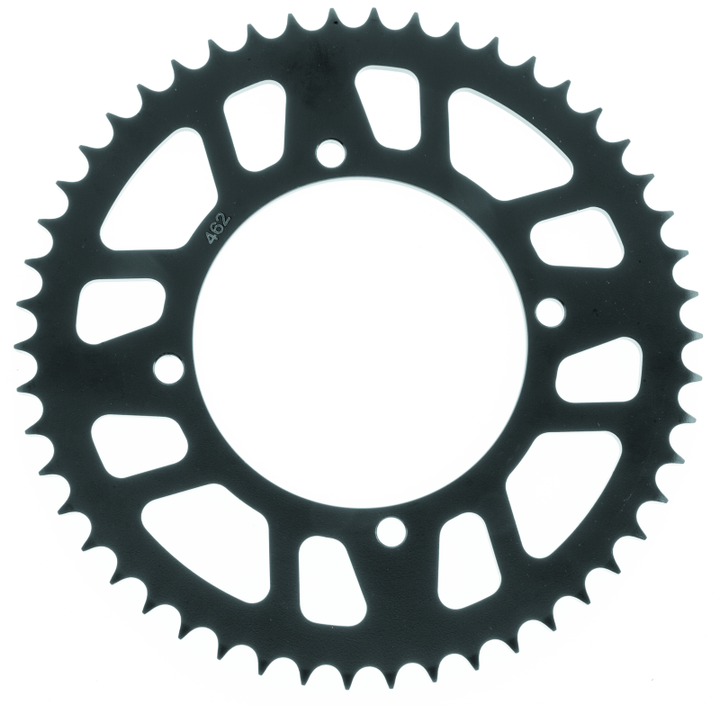 BikeMaster Kawasaki Rear Steel Sprocket 428 52T - Black - Bull Strap