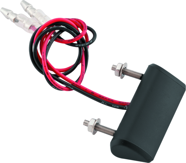BikeMaster License Plate Light - Black - Bull Strap