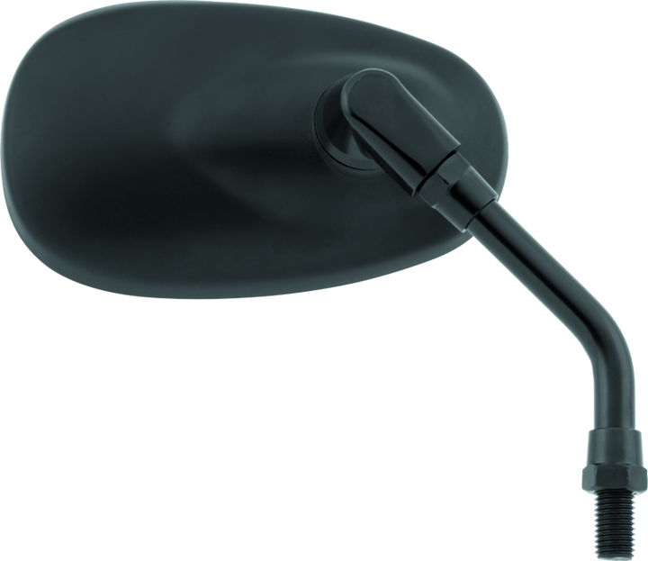 BikeMaster Mini Mirror 10mm - Each - Matte Black - Bull Strap