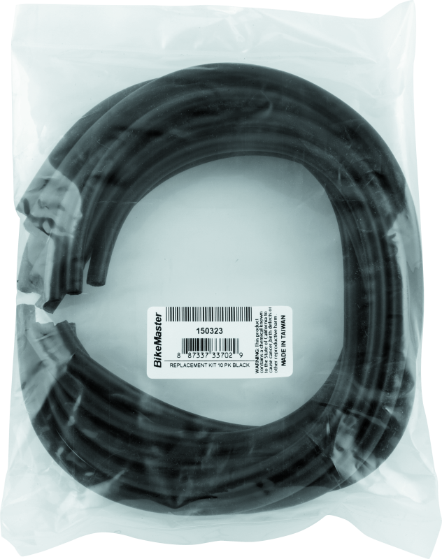 BikeMaster Replacement Kit 10 Pk - Black - Bull Strap