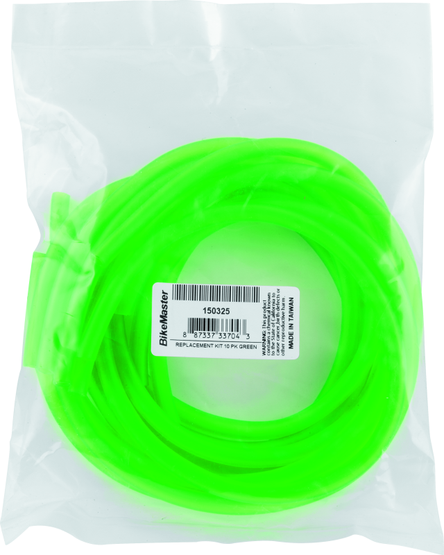 BikeMaster Replacement Kit 10 Pk - Green - Bull Strap