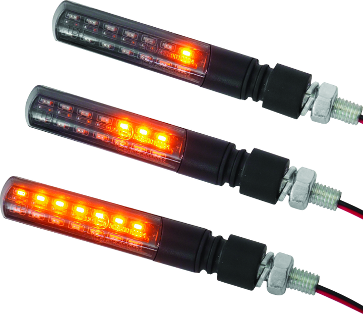 BikeMaster Sequential Rear Turn Signal - Bull Strap