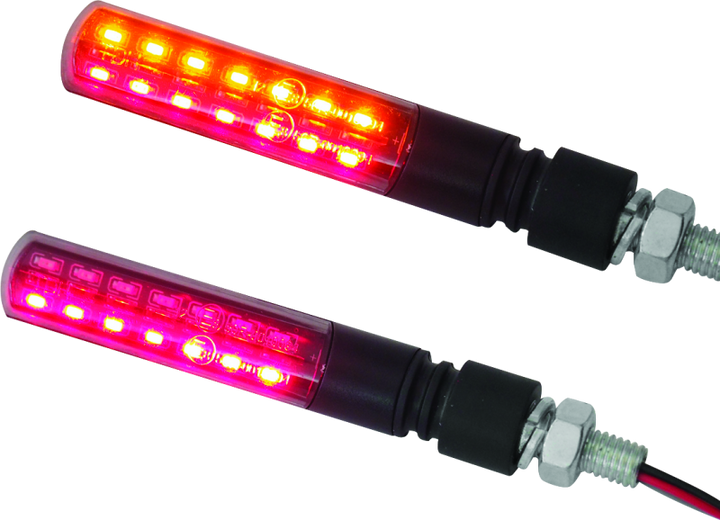 BikeMaster Sequential Rear Turn Signal - Bull Strap