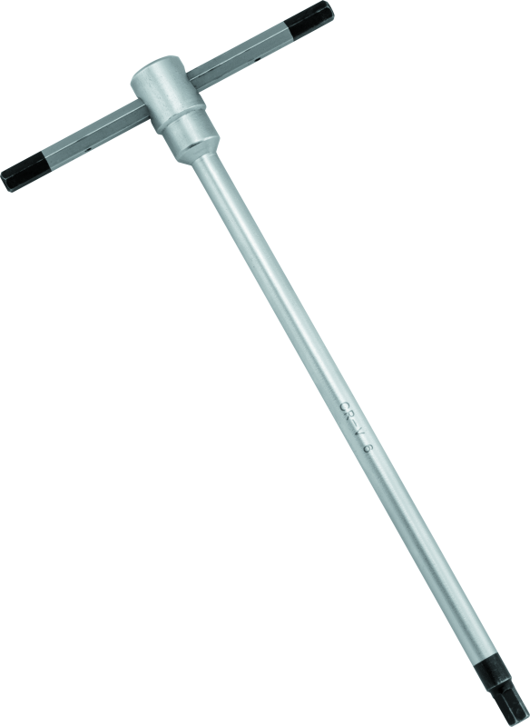BikeMaster Sliding T-Handle Allen Wrench - 6mm - Bull Strap