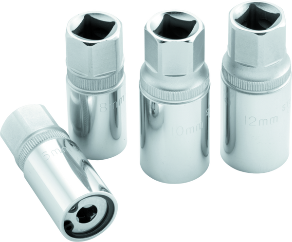 BikeMaster Stud Removal Sockets 6-12mm - Bull Strap