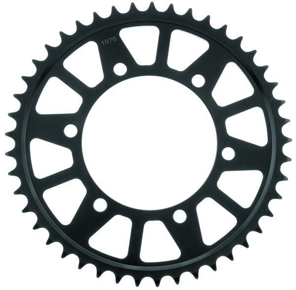 BikeMaster Suzuki Rear Steel Sprocket 525 45T - Black - Bull Strap