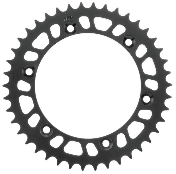 BikeMaster Suzuki Rear Steel Sprocket 525 47T - Black - Bull Strap