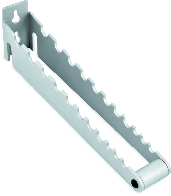 BikeMaster T-Handle Holder 11/Slot Aluminum - Bull Strap