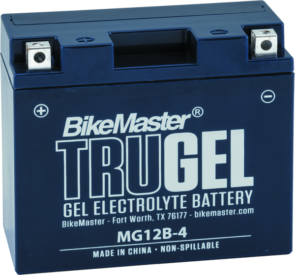 BikeMaster TruGel Battery - MG12B-4 - Bull Strap