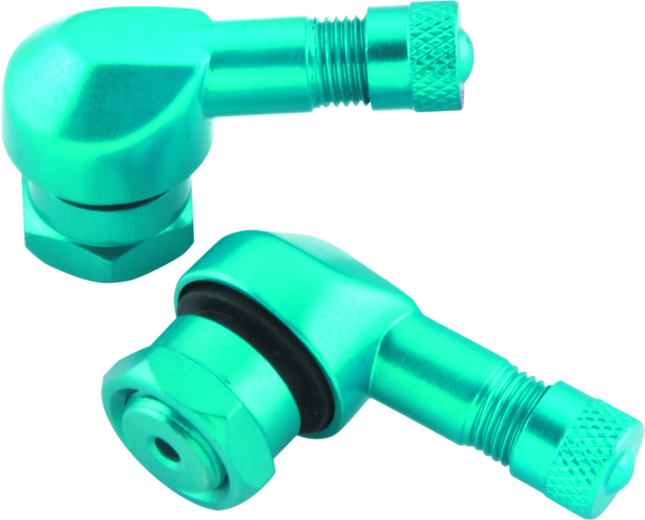 BikeMaster Valve Stem 2/Piece Pack Blue - Bull Strap