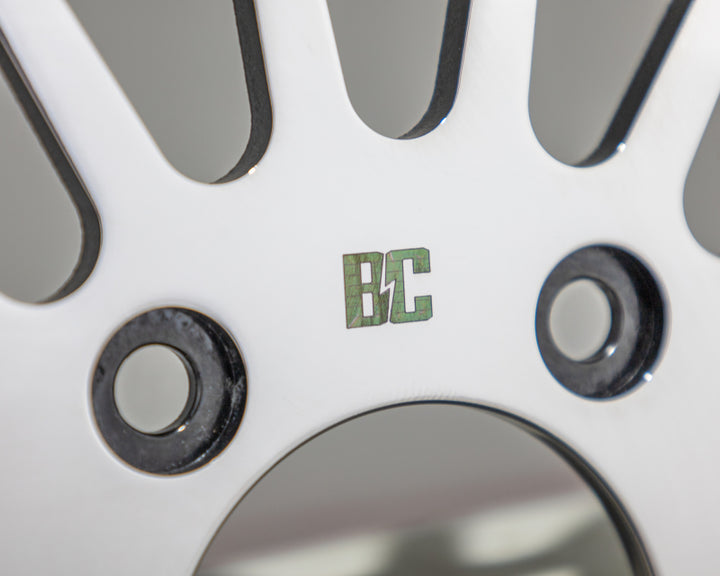 Bikers Choice 00-17 Big Twin Low and Slow 11.5 Inch Front Brake Rotor Polished - Bull Strap