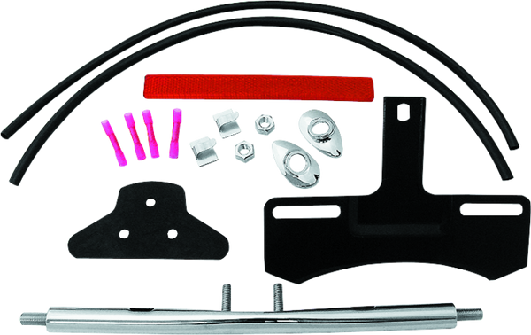 Bikers Choice 04-19 XL 02-17 FXD Turn Signal Relocation Kit Replaces H-D 68732-02A - Bull Strap