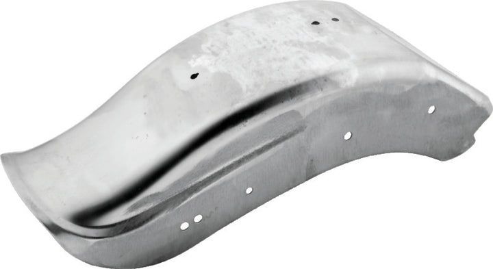 Bikers Choice 06-12 FXST 200MM Wide Raw Rear Bobtail Fender - Bull Strap