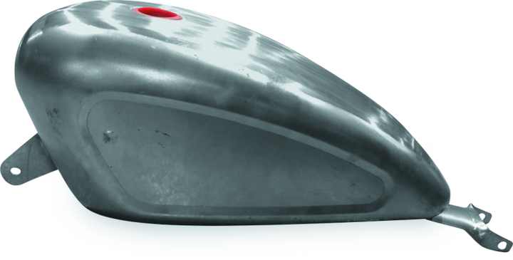Bikers Choice 07-Up Xl 3.3 Gallon Indented Gas Tank - Bull Strap