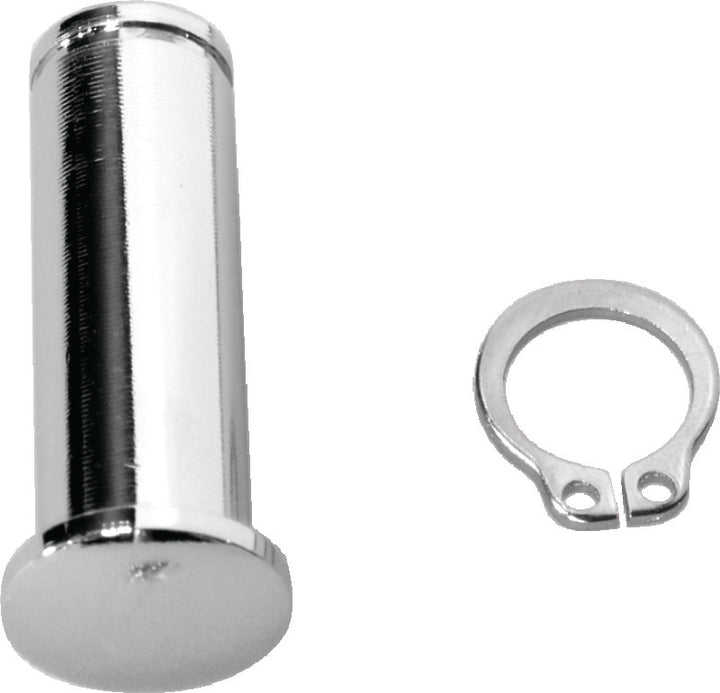 Bikers Choice 08-Up FLH FLT Chrome Clutch Pivot Pin & Clip Replaces H-D 38738-08 - Bull Strap