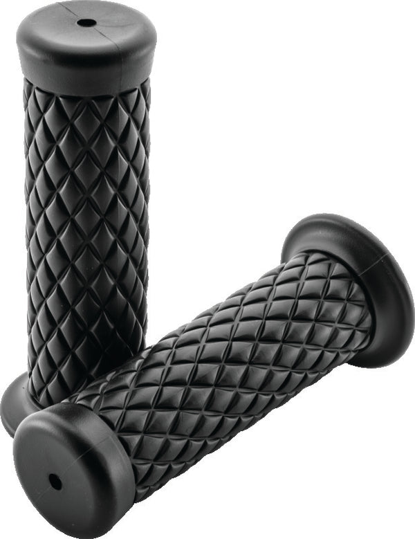 Bikers Choice 1 Inch Black Quilted Grip - Bull Strap