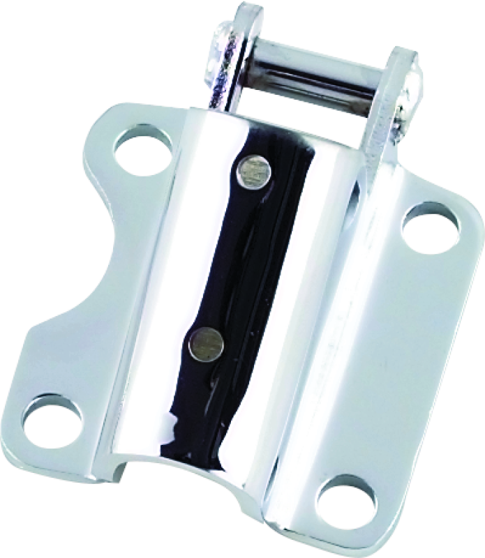 Bikers Choice 37-84 FL FX Chrome Jiffy Stand Mounting Bracket Replaces H-D 50014-74 - Bull Strap