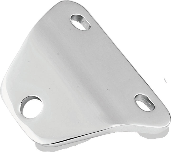Bikers Choice 49-84 FL Chrome Bottom Mount Headlight Bracket - Bull Strap