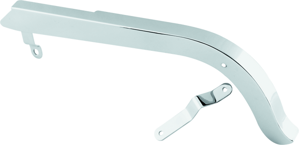Bikers Choice 58-82 FL Chrome Thin Chain Guard - Bull Strap