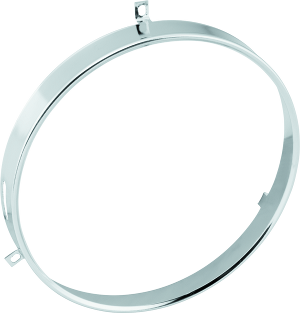 Bikers Choice 60-84 FL Headlamp Housing Retaining Ring Stainless Steels Replaces H-D 67765-60 - Bull Strap