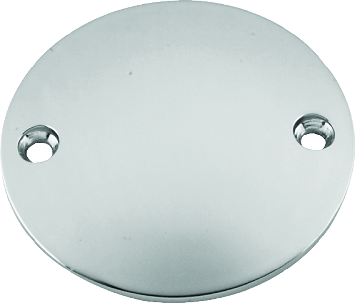 Bikers Choice 71-99 XL 70-99 Big Twin Exc Twin Cam Chrome Domed Points Cover Replaces H-D 32584-88T - Bull Strap