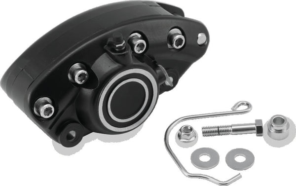 Bikers Choice 73-84 FL Black Front Caliper Replaces H-D 44006-80 - Bull Strap
