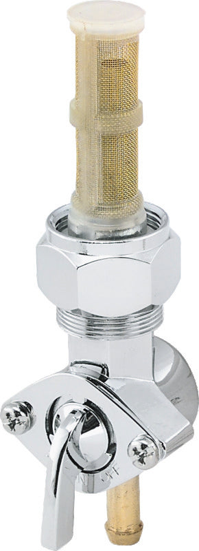 Bikers Choice 75-Up XL Big Twin Custom Chrome 22MM Straight Petcock Replaces H-D 62163-75 - Bull Strap