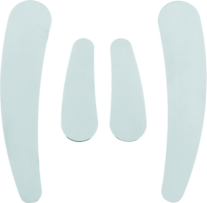 Bikers Choice 86-06 Softail Chrome Frame Inserts Replaces H-D 47300-88T - Bull Strap