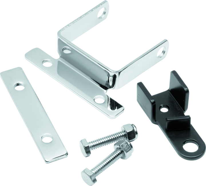 Bikers Choice 95-03 XL Ignition Switch & Coil Relocation Kit For Quickbob Tanks Custom - Bull Strap